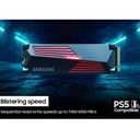 Samsung 990 PRO with Heatsink PCIe 4.0 NVME M.2 SSD 1TB