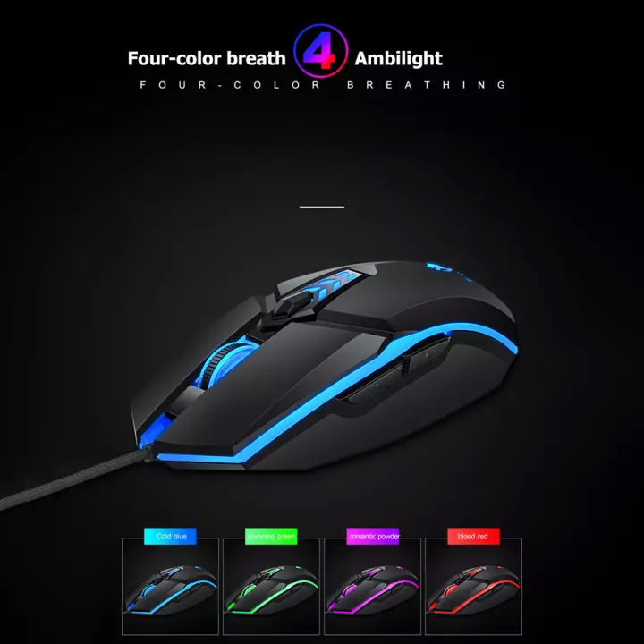 T-WOLF G510 BACKLIT GAMING MOUSE