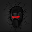 Star Wars Kylo Ren 3D Deco Light