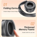 AWEI Foldable Wireless Headphone ANC Function AT2