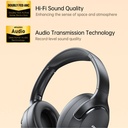 AWEI Foldable Wireless Headphone ANC Function AT2