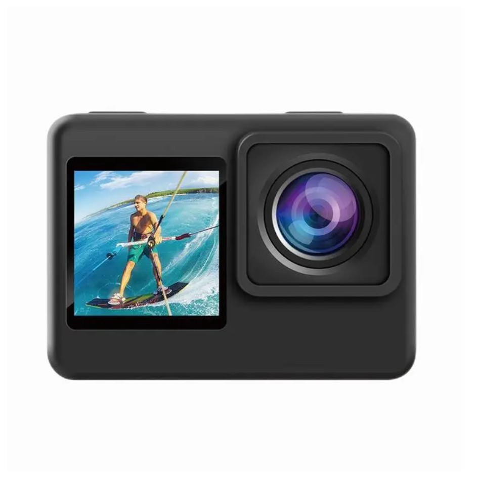 Porodo UHD 4K DUAL Display Action Camera