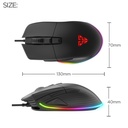 Fantech Ultimate Macro RGB Gaming Wired Mouse Hero UX1