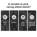 PXN A10 Foldable Racing Wheel Stand