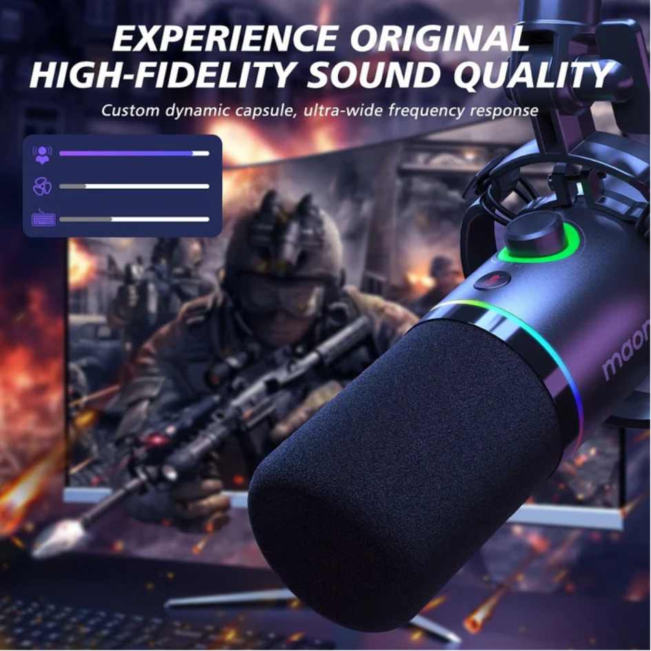 Maono PD200X Series USB/XLR Podcast Dynamic Microphone