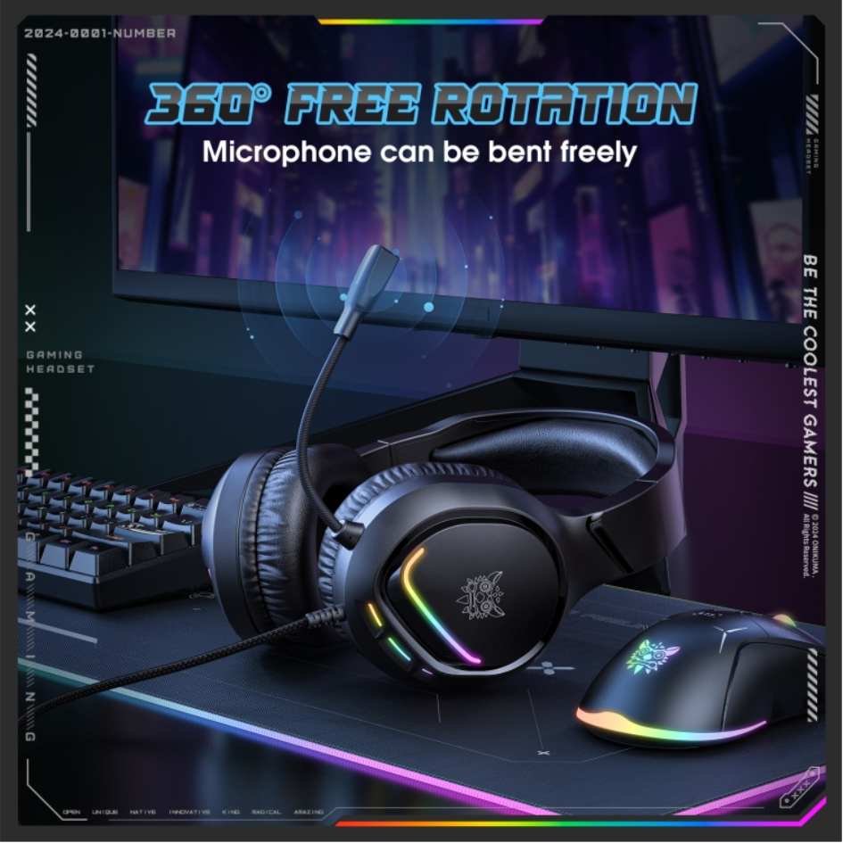 Onikuma Wired Gaming Headphone X31