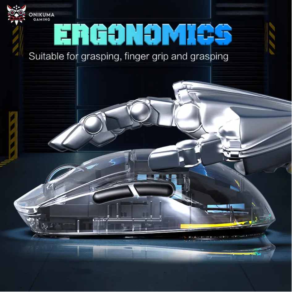 Onikuma 2.4G+ Wired Gaming Mouse CW926