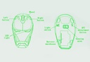 IRON MAN WIRELESS MOUSE