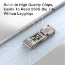Yesido USB 2.0 and Type-C 2in1 TF Card Reader GS21