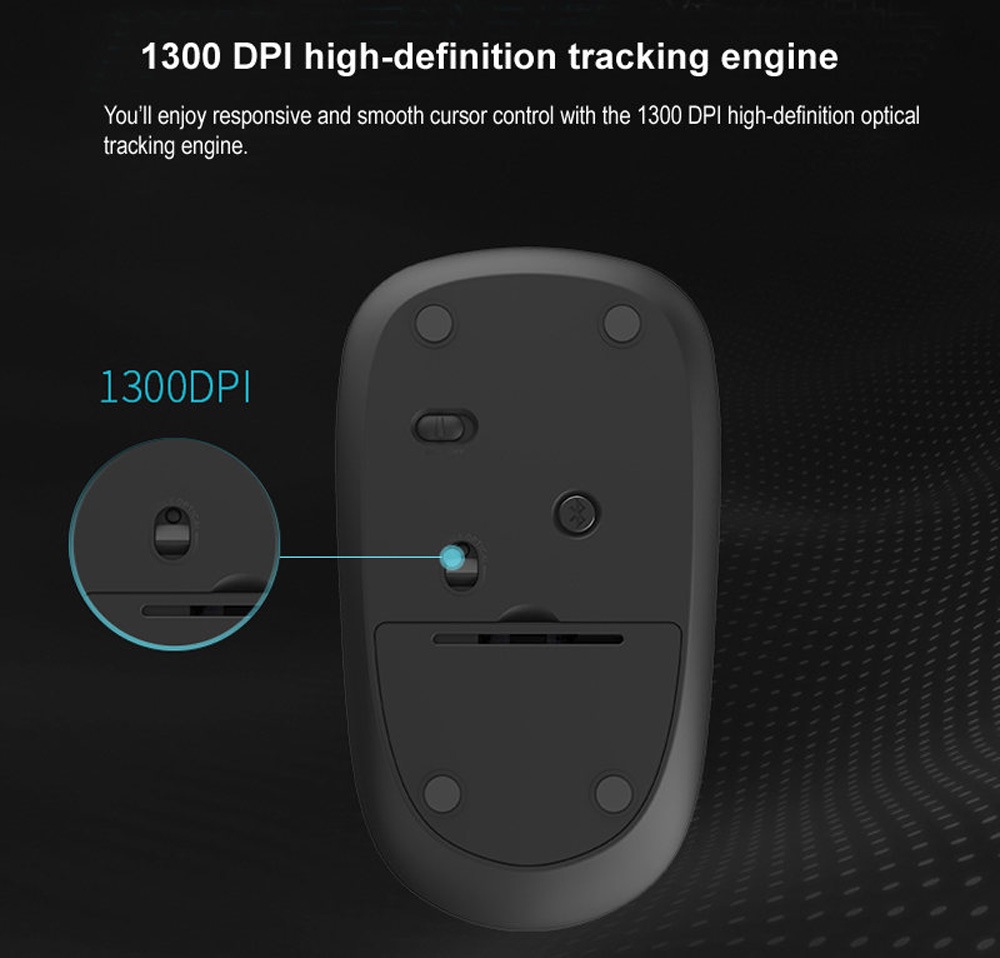 Rapoo M200G Plus Silent Multi-Mode Wireless Mouse