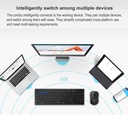 Rapoo 9060M Multi-Mode Silent Slim Wireless Keyboard