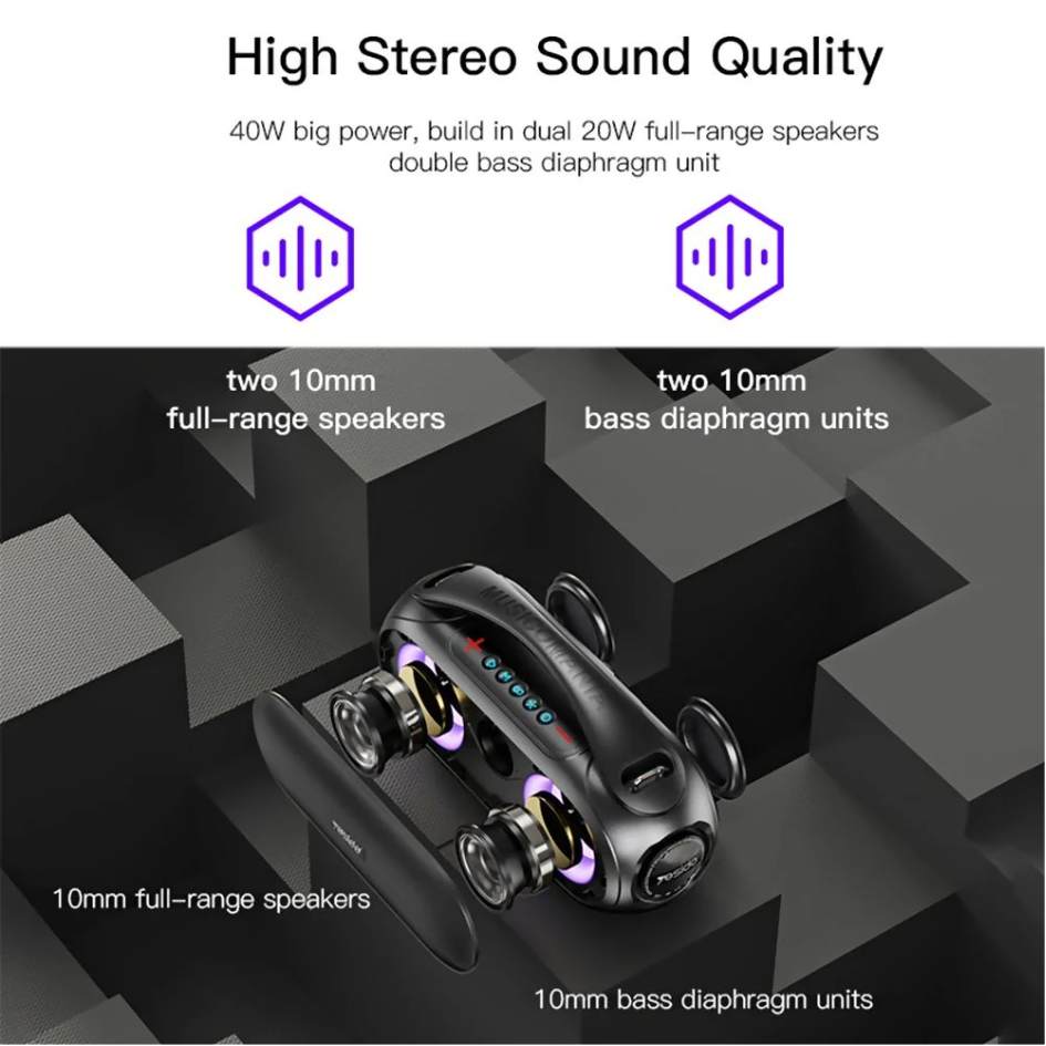Yesido Portable Wireless Speaker YSW19