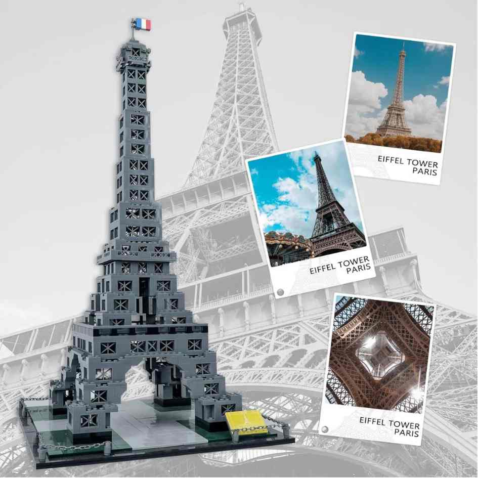 The Eiffel Tower Building Blocks1820pcs T237 LX.A437