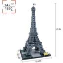 The Eiffel Tower Building Blocks1820pcs T237 LX.A437