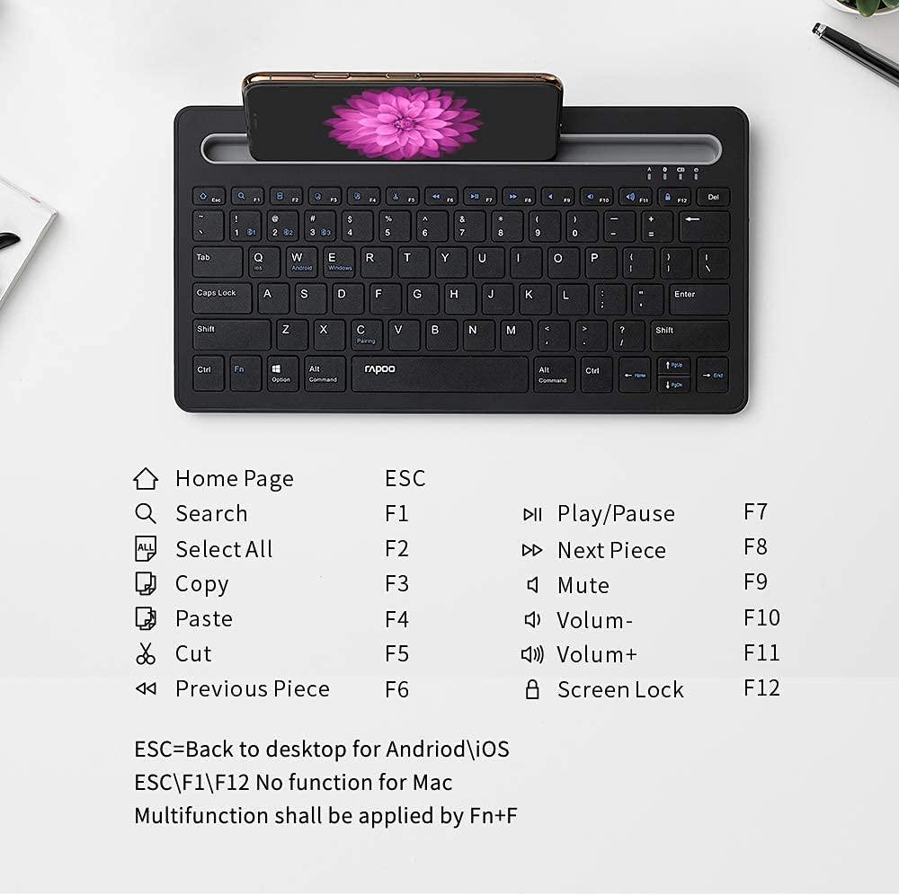 Rapoo Bluetooth Keyboard XK100