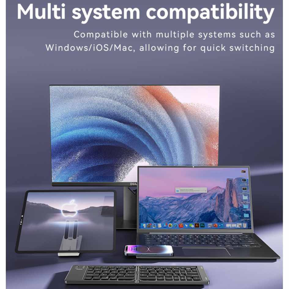 Yesido BT5.0 Foldable Keyboard KB27