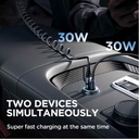 Joyroom 60W Mini Metal Fast Car Charger JR-CCN04