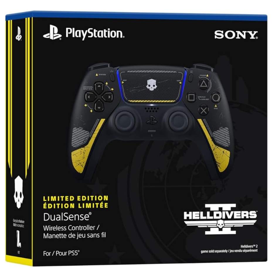 PS5 Dualsense Helldivers Wireless Controller Limited Edition