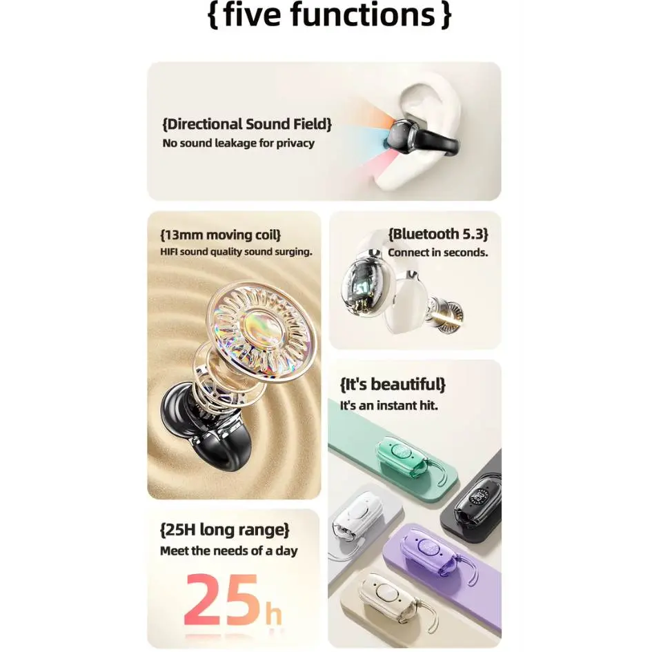 Awei TWS OWS Open Wearable Wireless Earphone TZ7-3.webp