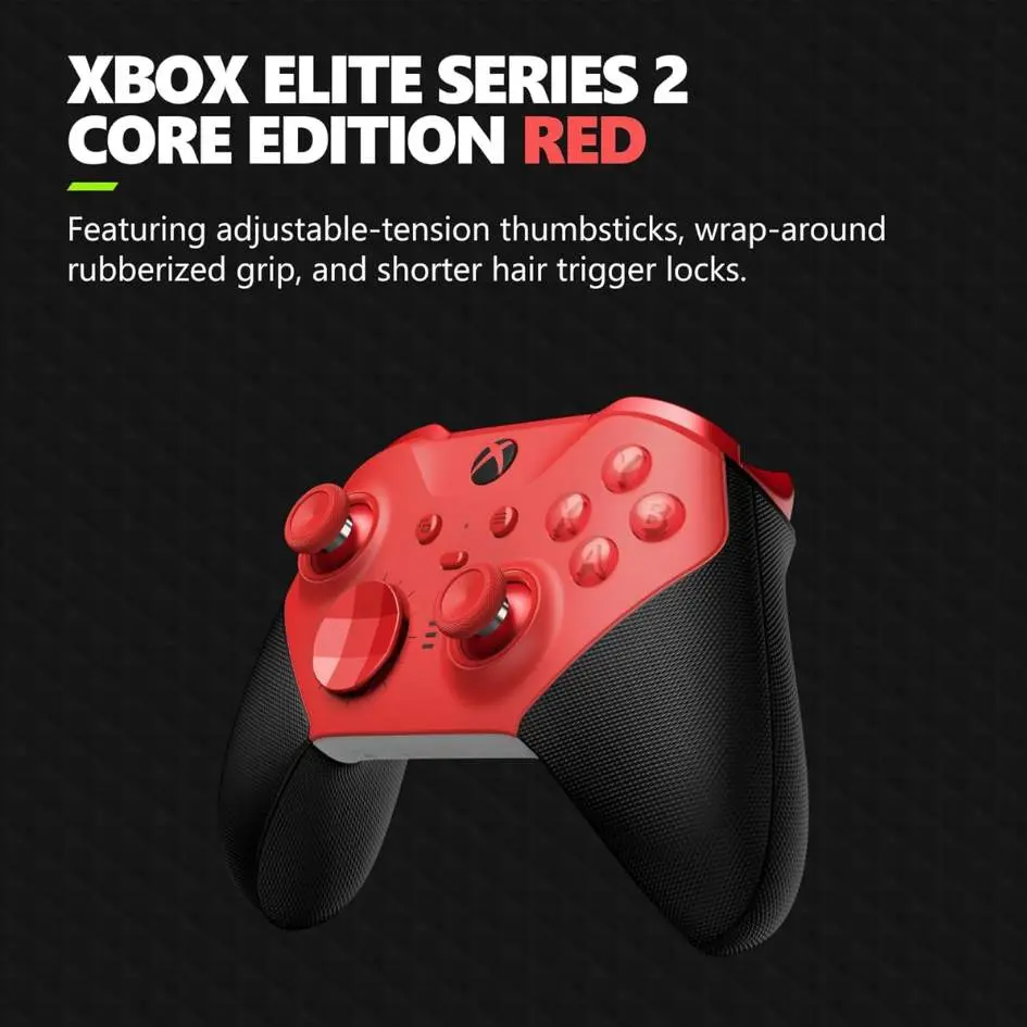 Xbox Elite Series 2 Core Edition Red Wireless Controller-2.webp