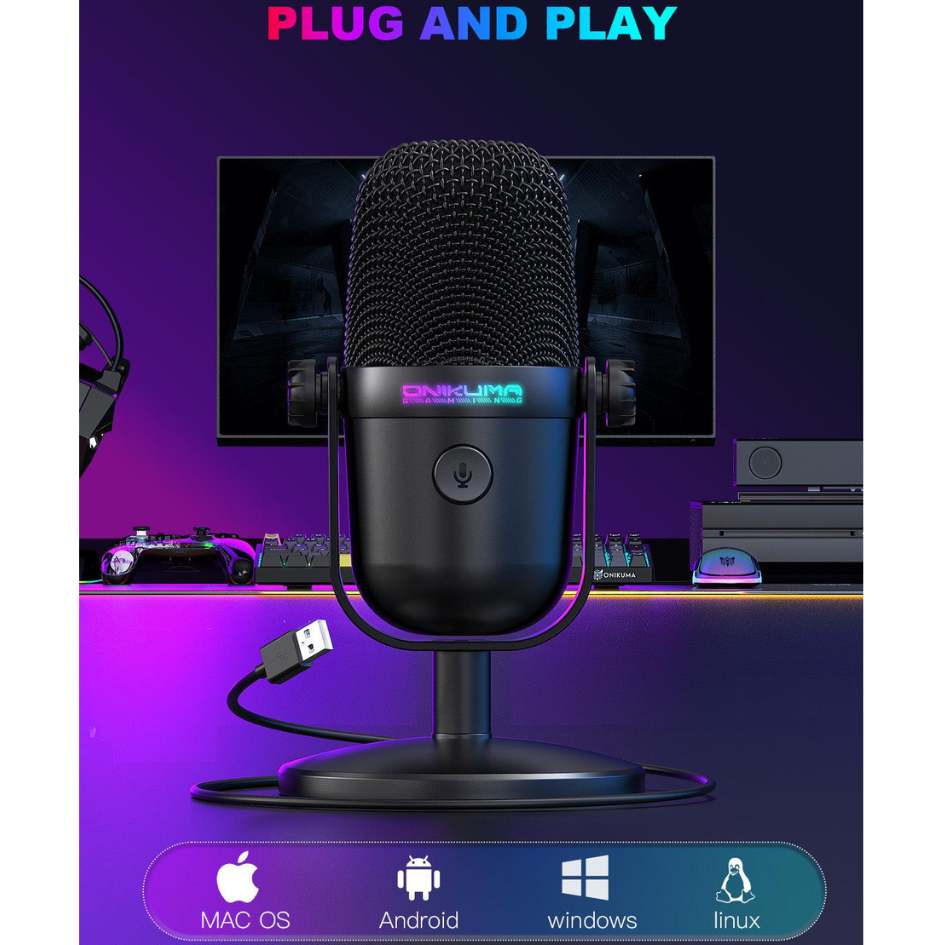 Onikuma USB Condenser Microphone M830