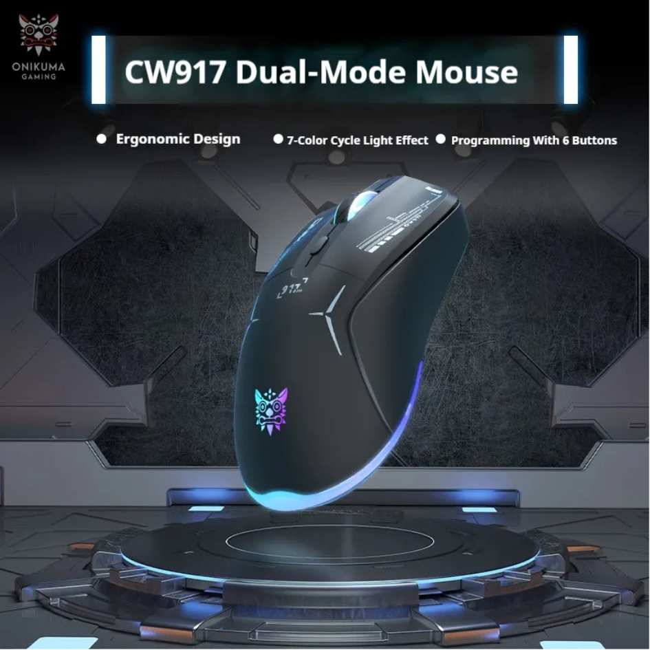 Onikuma Wireless Dual-Mode Gaming Mouse CW917