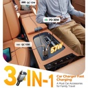 JOYROOM 30W 3 in 1 Retractable Car Charger JR-CCL07