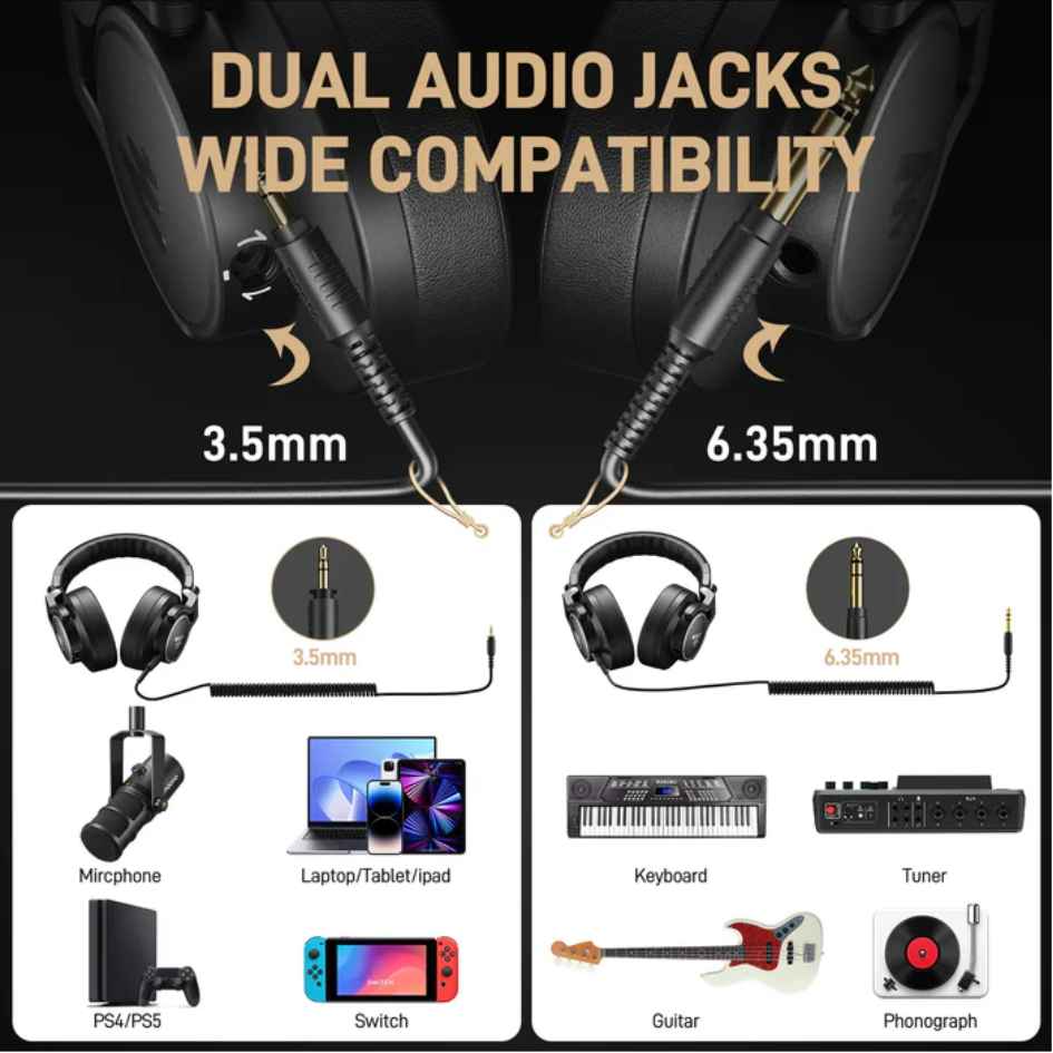 Maono Professional Monitor Headphones MH700