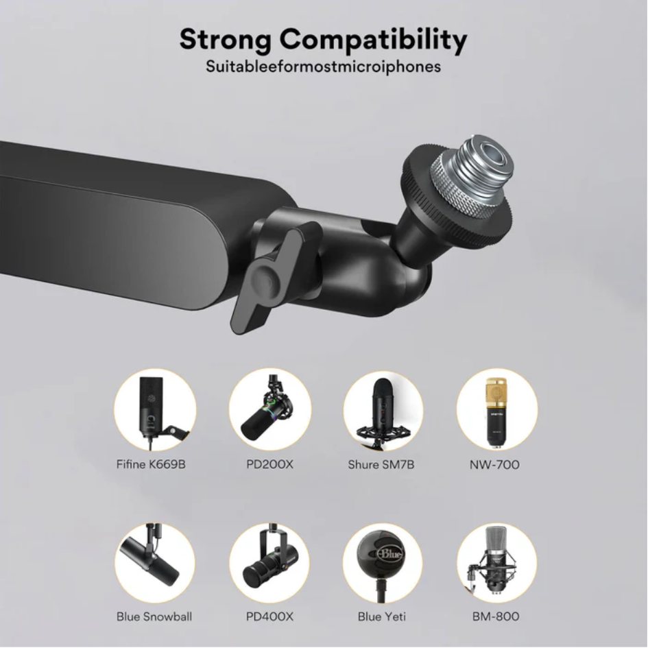 Maono Aluminum Live Streaming Microphone Arm BA92