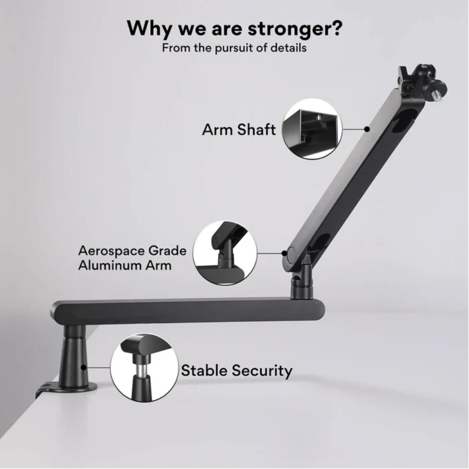 Maono Aluminum Live Streaming Microphone Arm BA92