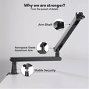 Maono Aluminum Live Streaming Microphone Arm BA92