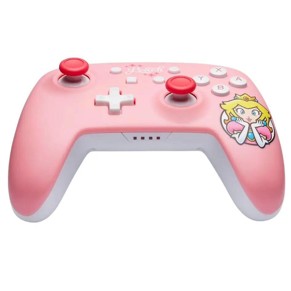 PowerA Wireless Nintendo Switch Controller (Princess Peach Pink)-2.webp