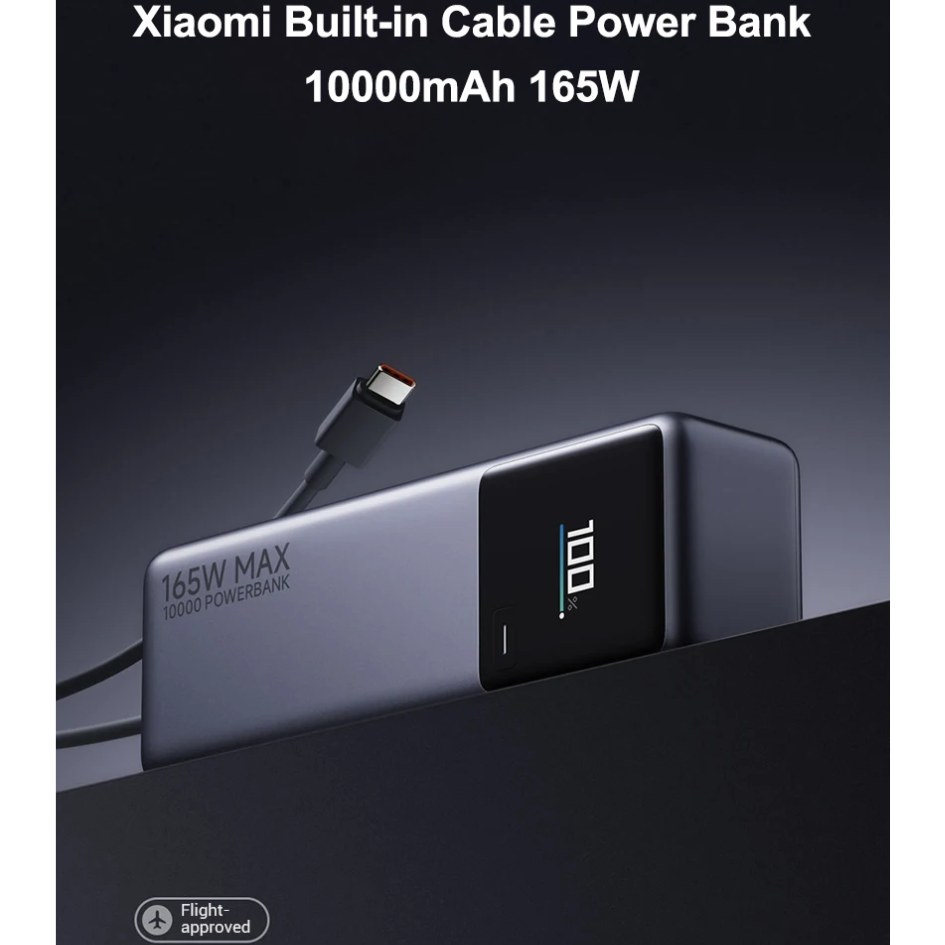 Xiaomi 165W 10000 mAh Power Bank PB1165MI