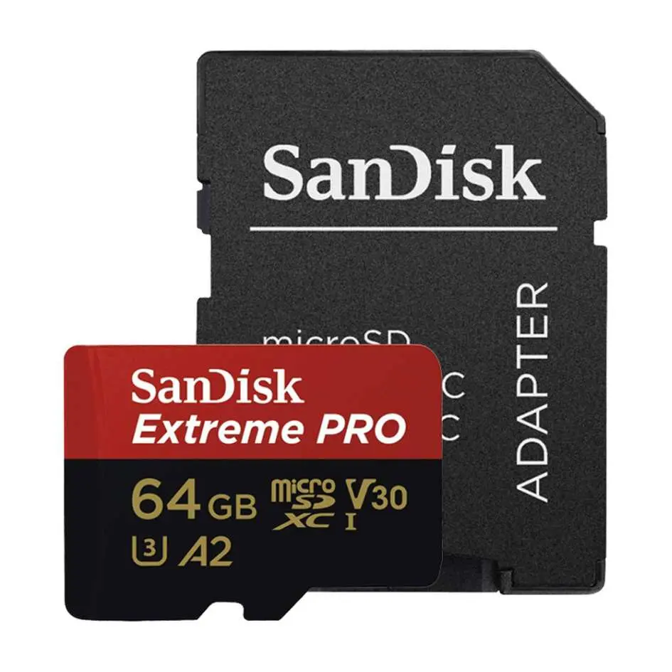 SanDisk Extreme PRO MicroSDXC UHS-I Card with Adapter 64GB-2.webp