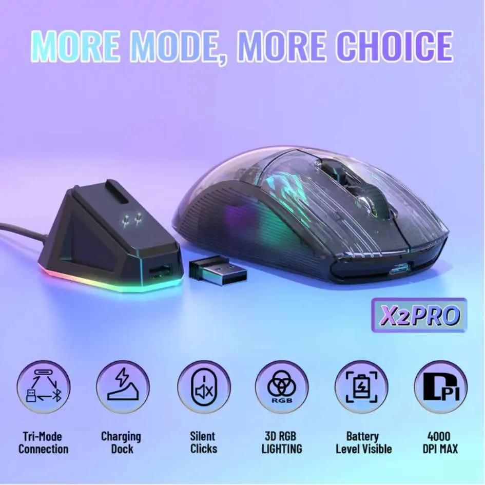 Attack Shark RGB Semi-Transparent Mouse Wired+2.4G+BT Connection X2 Pro-2.webp