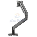 Zeno 22"-40" Single Arm Gas-Strut Desktop Monitor Stand M12