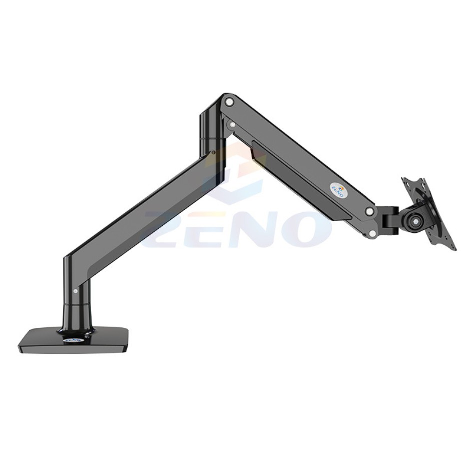 Zeno 22"-40" Single Arm Gas-Strut Desktop Monitor Stand M12
