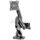 Zeno 22'-32" Double Arm Gas-Strut Desktop Monitor Stand M12D