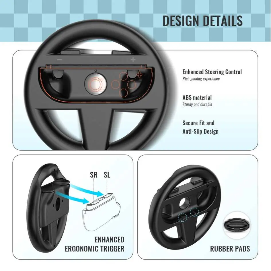 Lucky Fox Steering Wheel for Switch 2 LF-N028-2.webp