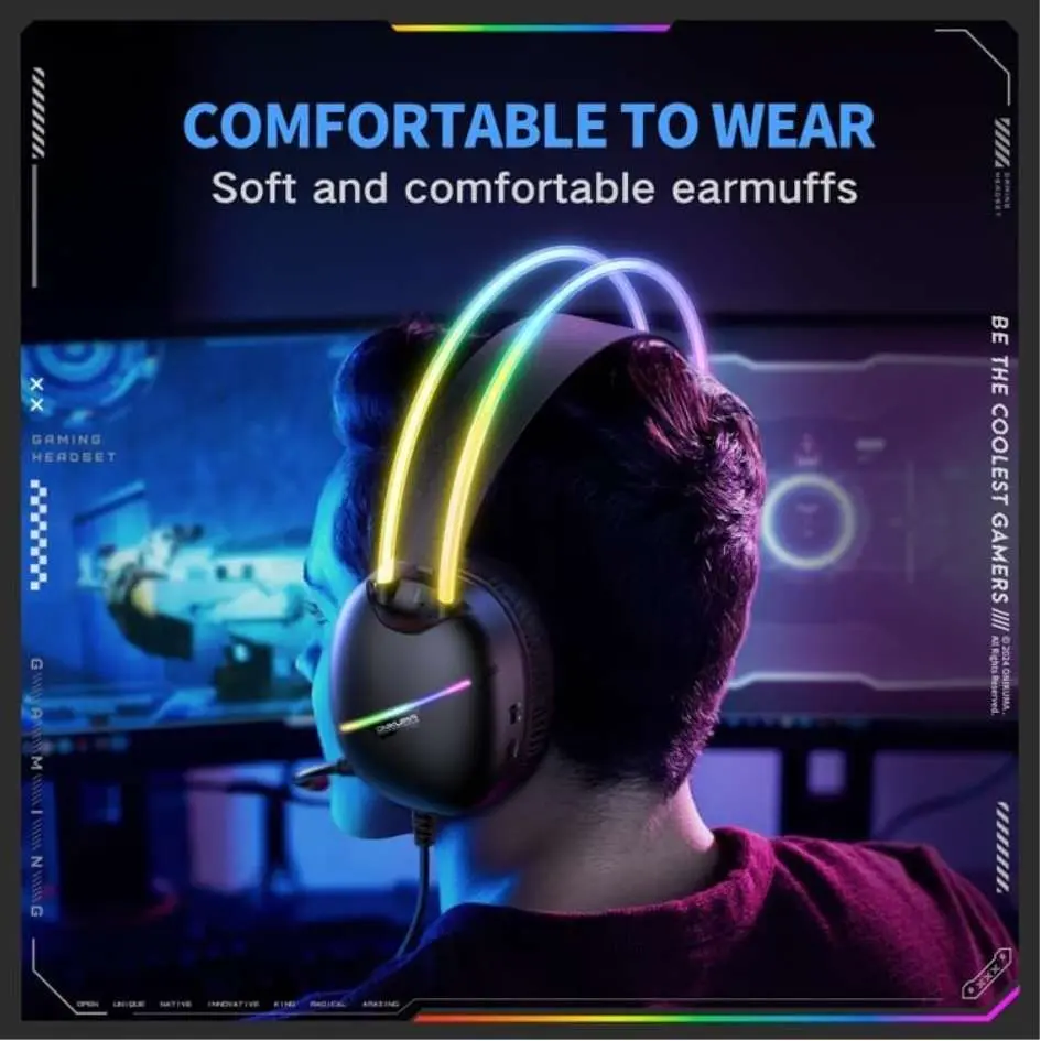 Onikuma Gaming Headset X33-2.webp