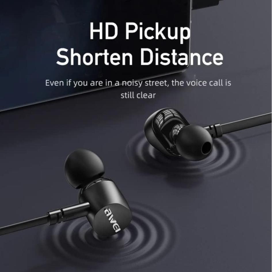 AWEI TC-7 Type-C Wired Earphone