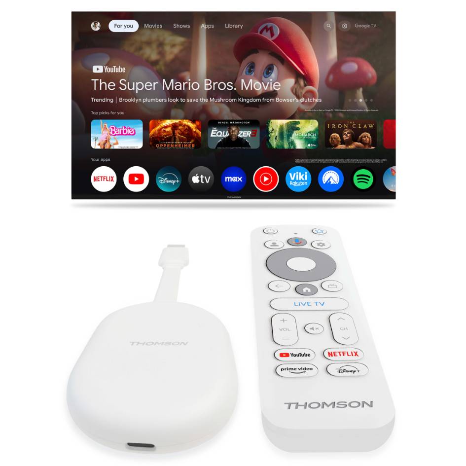 Thomson 4K UHD Streaming Dongle Go Cast 150