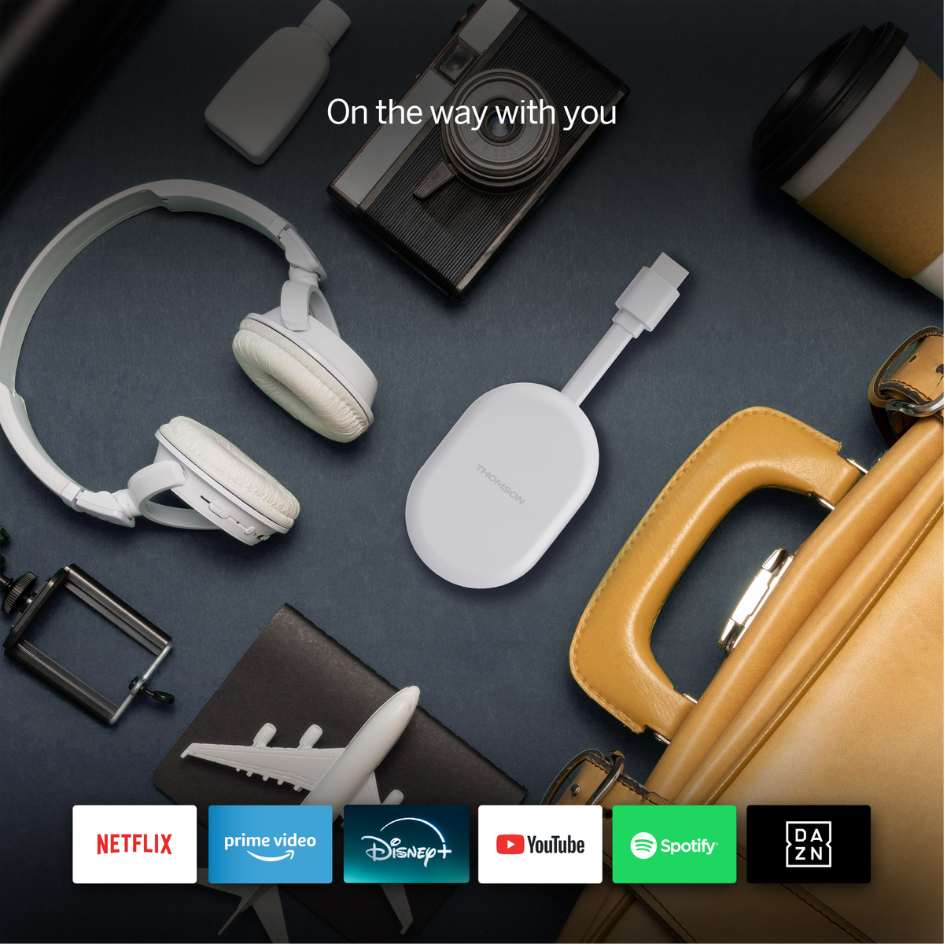 Thomson 4K UHD Streaming Dongle Go Cast 150