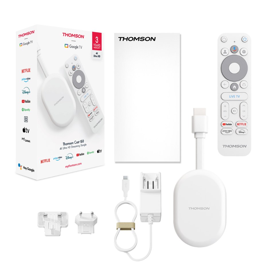 Thomson 4K UHD Streaming Dongle Go Cast 150