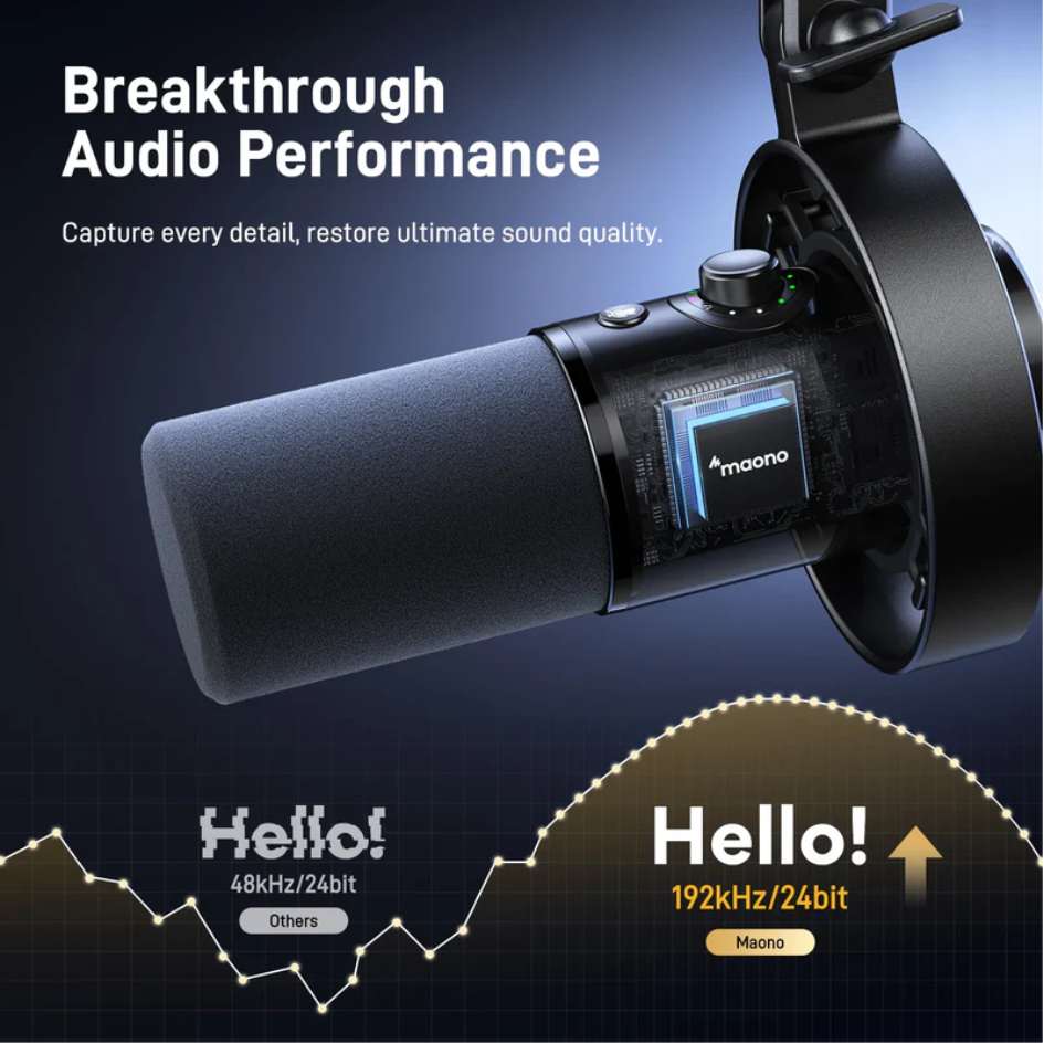 Maono USB/XLR Dynamic Microphone PD300X