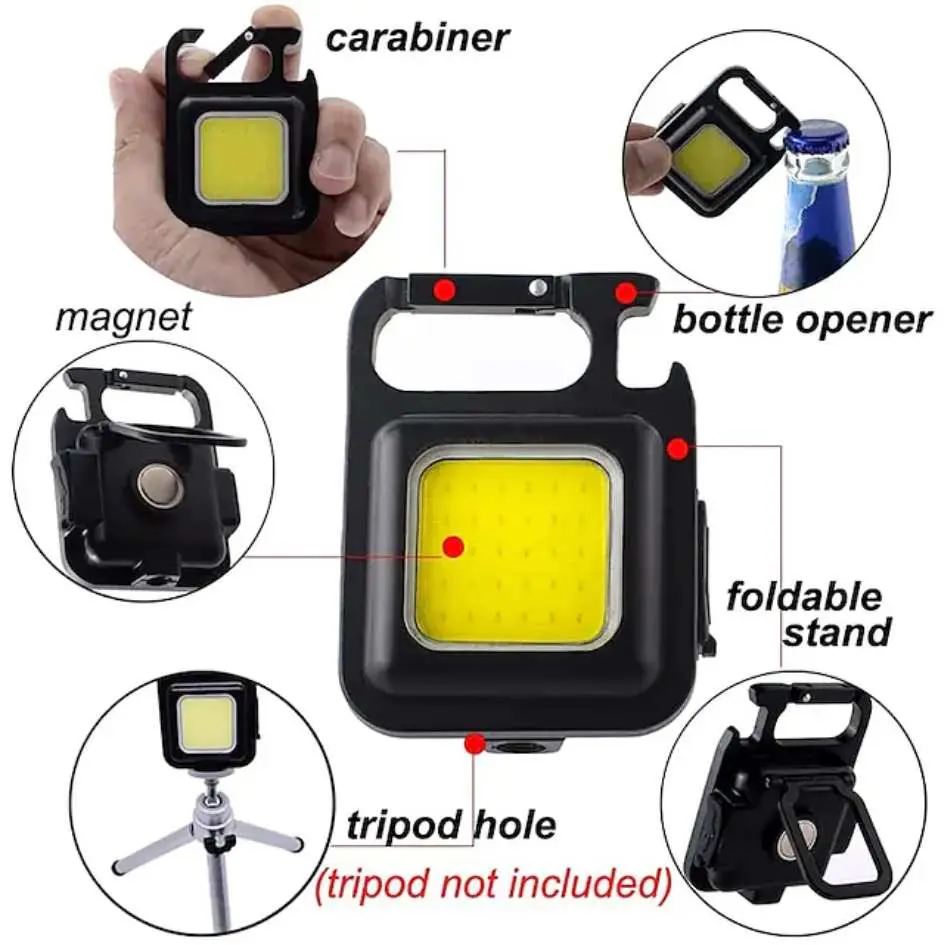 COB Rechargeable Keychain Light-2.webp