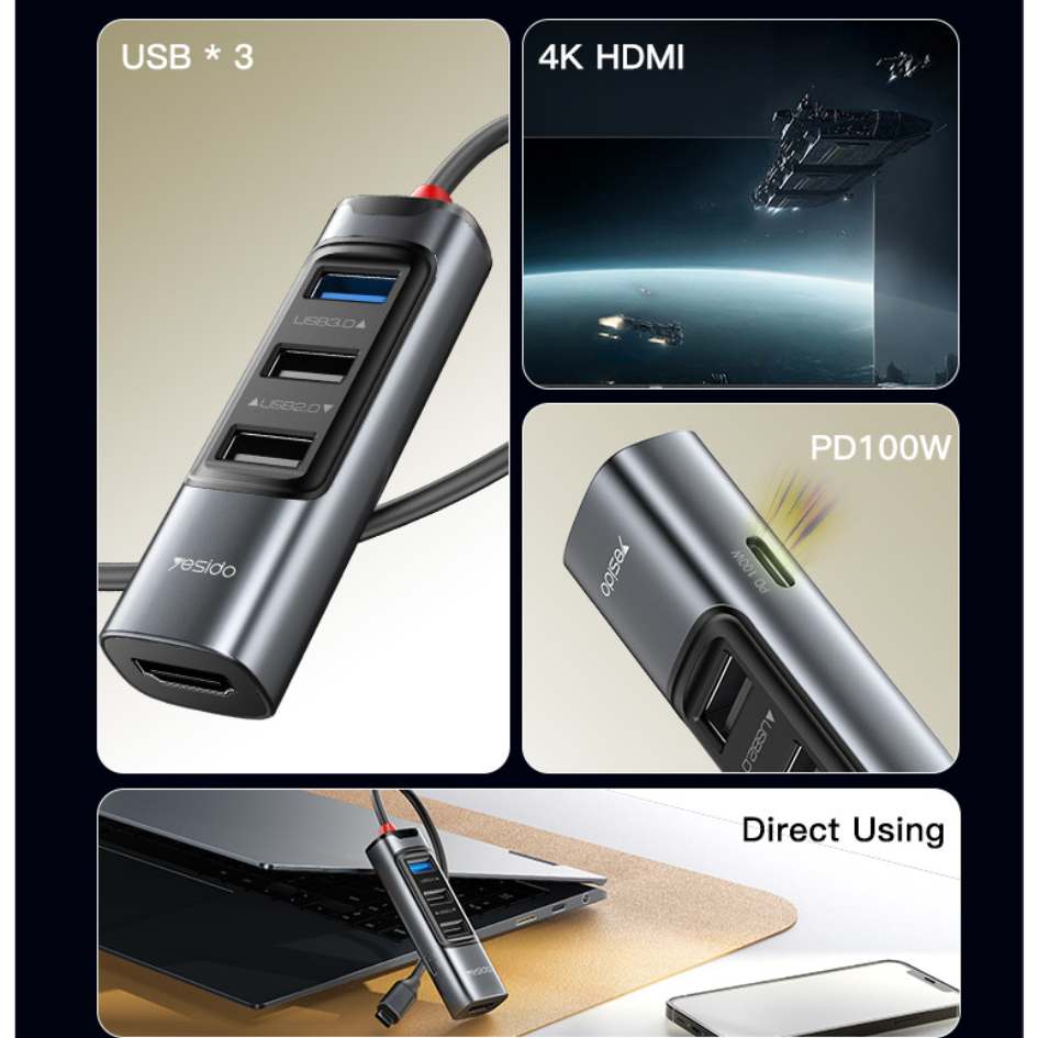 Yesido Hub Adapter HB22