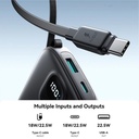 JOYROOM 10000mAh 22.5W Fast Charging Power Bank with Type-C Cable JR-PBF17