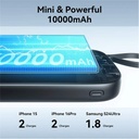 JOYROOM 10000mAh 22.5W Fast Charging Power Bank with Type-C Cable JR-PBF17