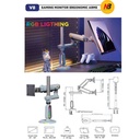 NB V8 Gaming Monitor Arm 32"-60"